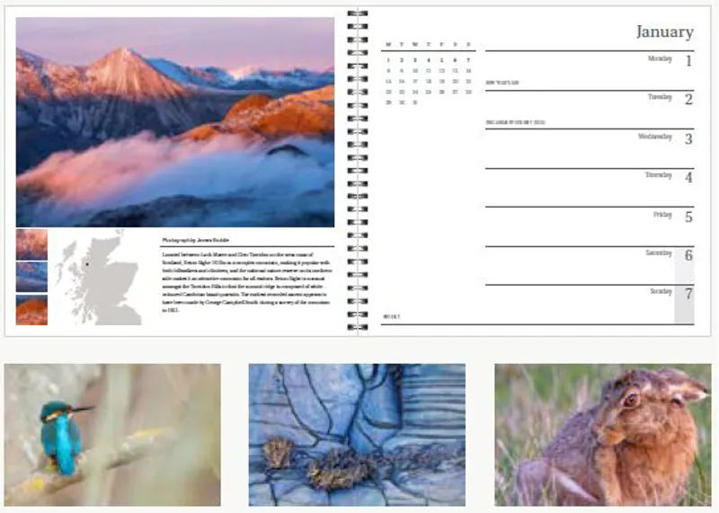 John Muir Trust Wild Nature Diary 2024-1